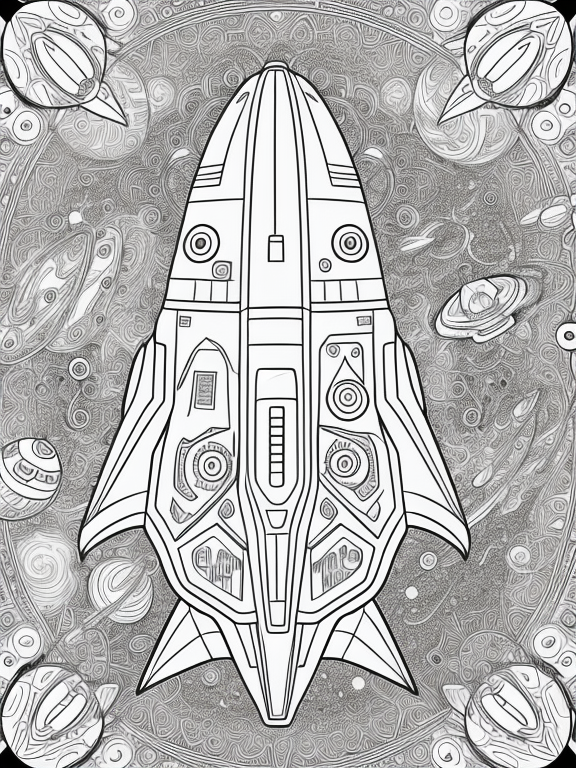 Space Coloring Pages Free Printable | Spring Fall 143