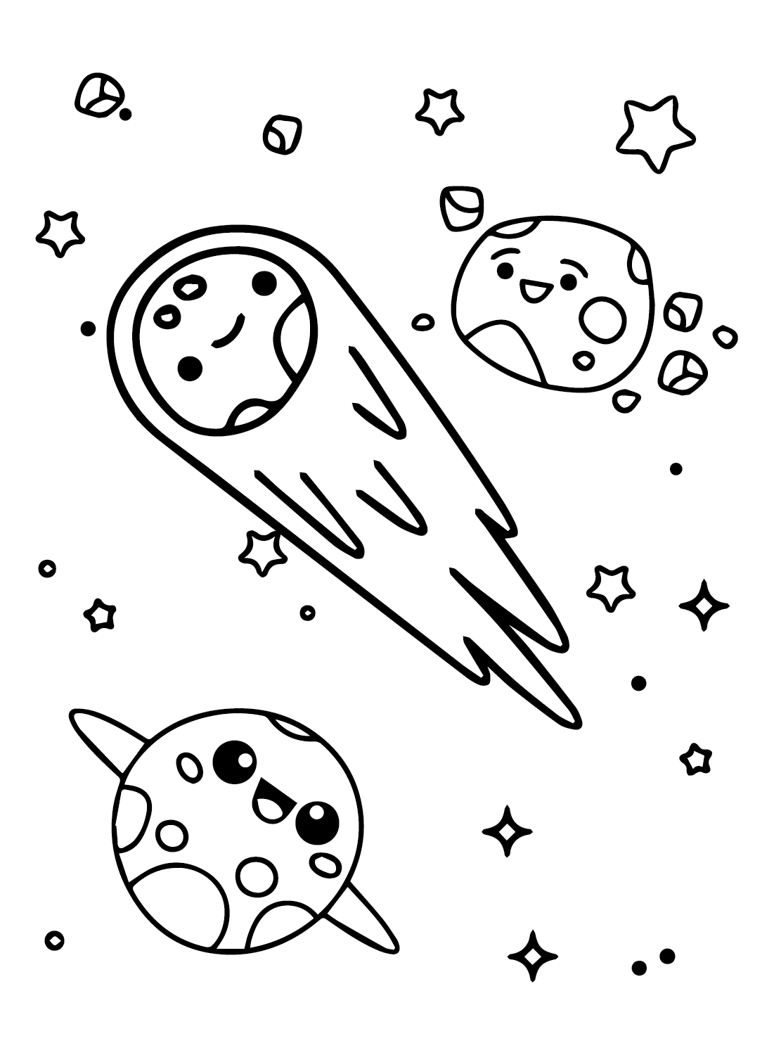 Space Coloring Pages Free Printable | Spring Fall 188