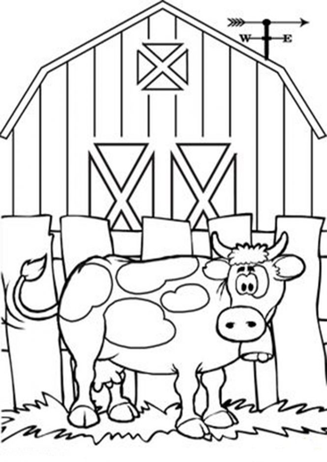 110+ Cow Coloring Pages 136