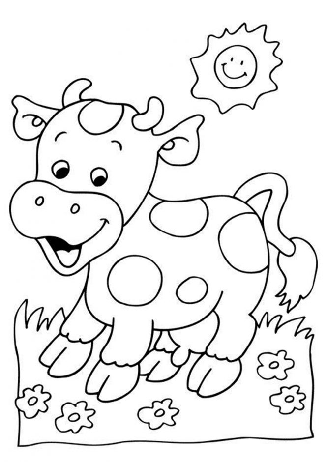 110+ Cow Coloring Pages 66