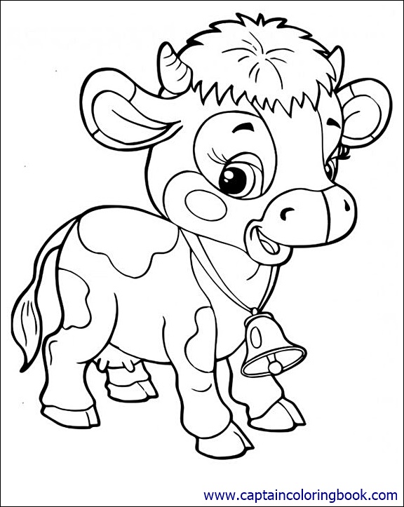 110+ Cow Coloring Pages 72