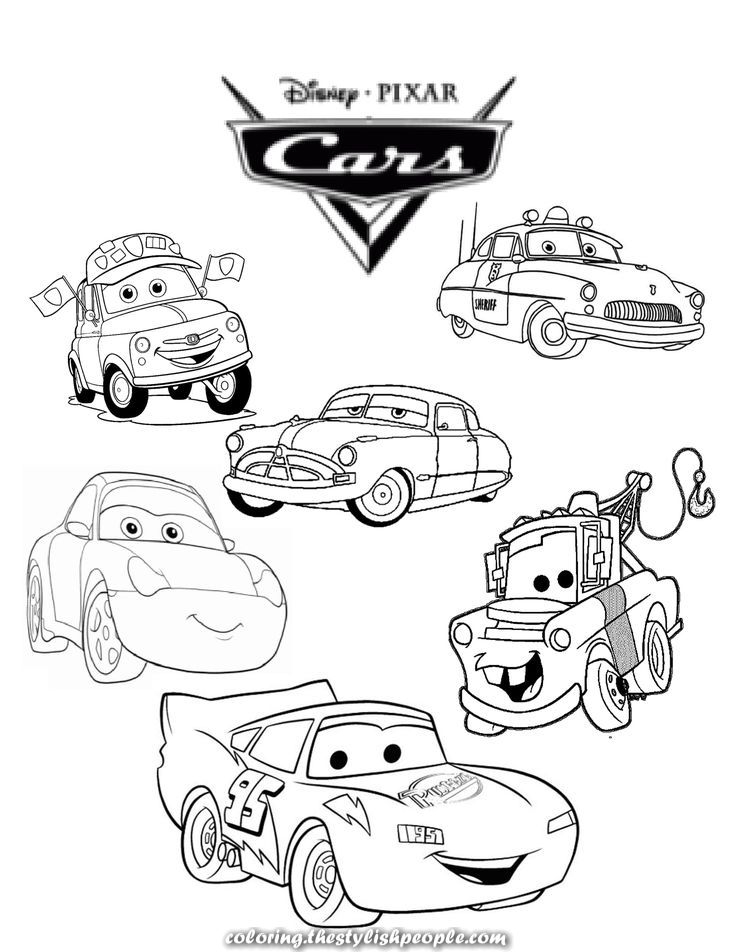 111+ Lightning McQueen Coloring Pages 100