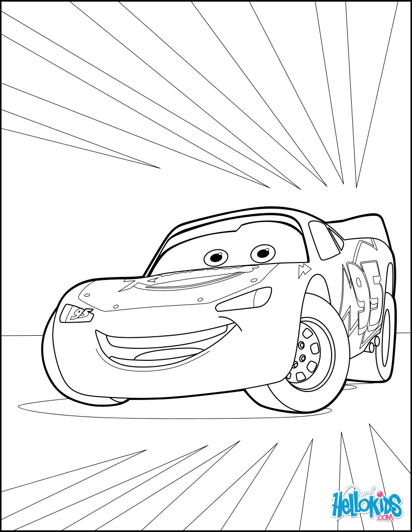 111+ Lightning McQueen Coloring Pages 102