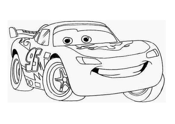 111+ Lightning McQueen Coloring Pages 111