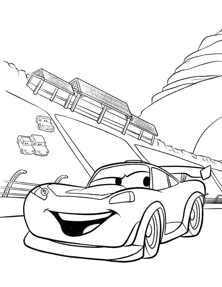 111+ Lightning McQueen Coloring Pages 25