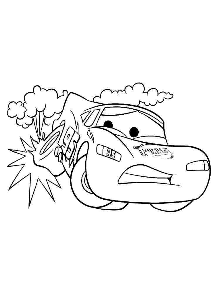 111+ Lightning McQueen Coloring Pages 28