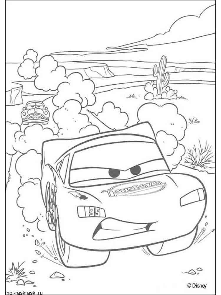 111+ Lightning McQueen Coloring Pages 34