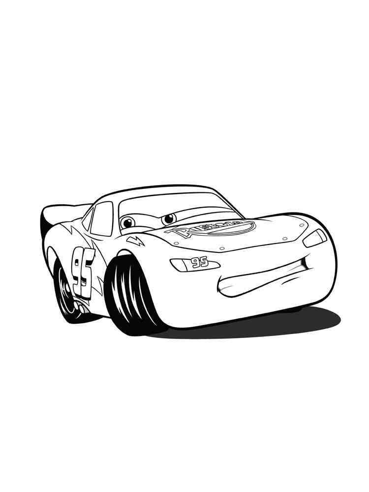 111+ Lightning McQueen Coloring Pages 36