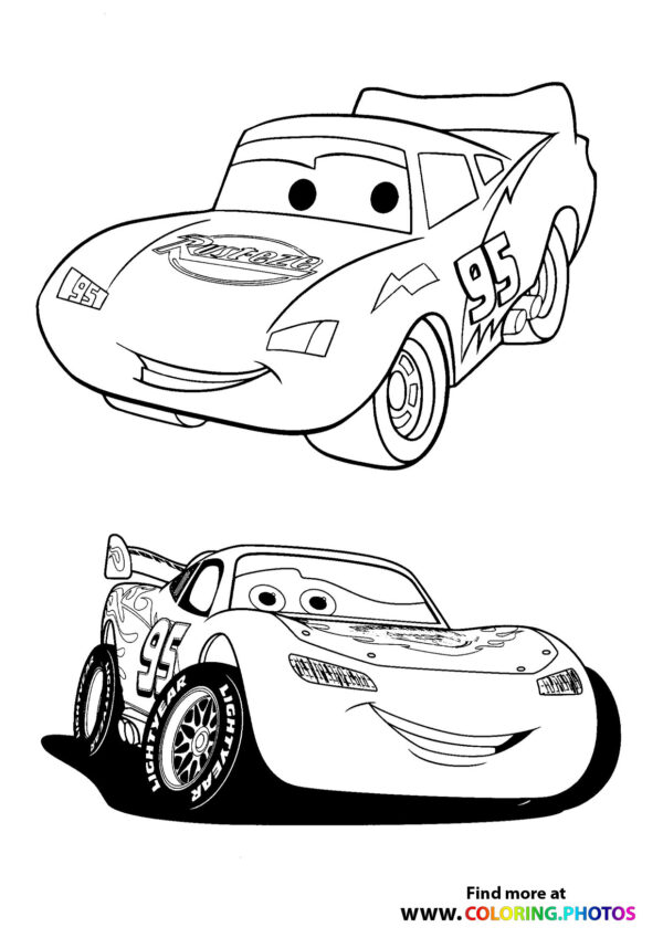 111+ Lightning McQueen Coloring Pages 68