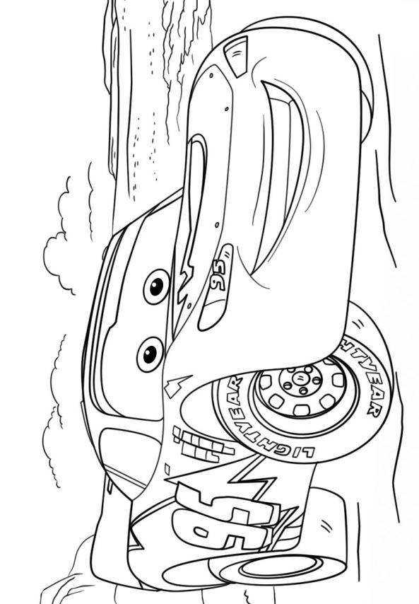 111+ Lightning McQueen Coloring Pages 69