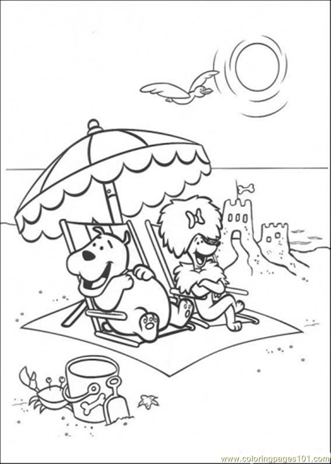 120+ Beach Coloring Pages 104