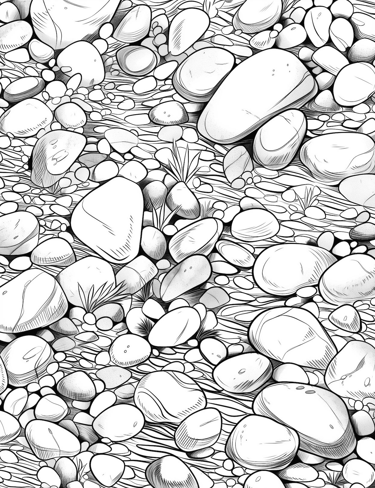 120+ Beach Coloring Pages 55