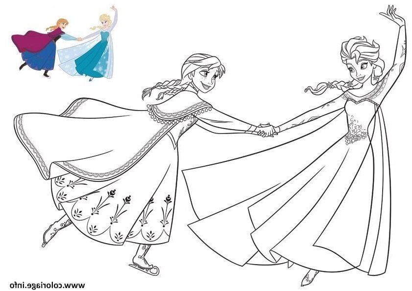 140+ Anna and Elsa Coloring Pages: Frozen Coloring Magic 110