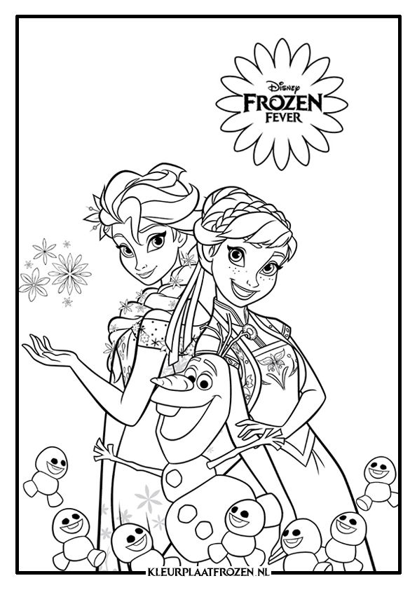 140+ Anna and Elsa Coloring Pages: Frozen Coloring Magic 115