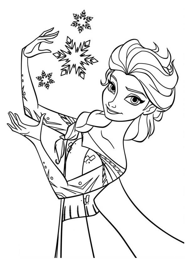 140+ Anna and Elsa Coloring Pages: Frozen Coloring Magic 118