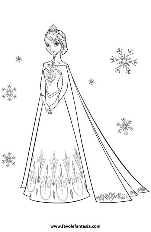 140+ Anna and Elsa Coloring Pages: Frozen Coloring Magic 130