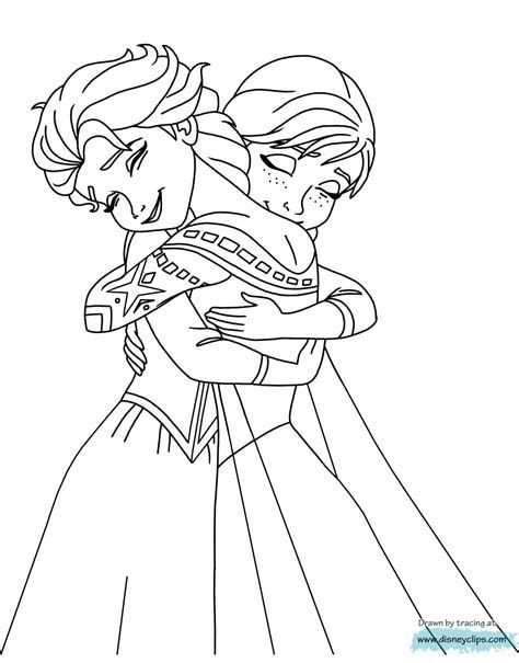 140+ Anna and Elsa Coloring Pages: Frozen Coloring Magic 134