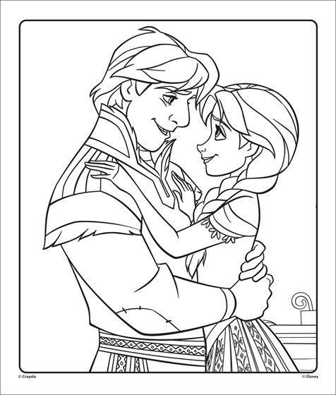 140+ Anna and Elsa Coloring Pages: Frozen Coloring Magic 135