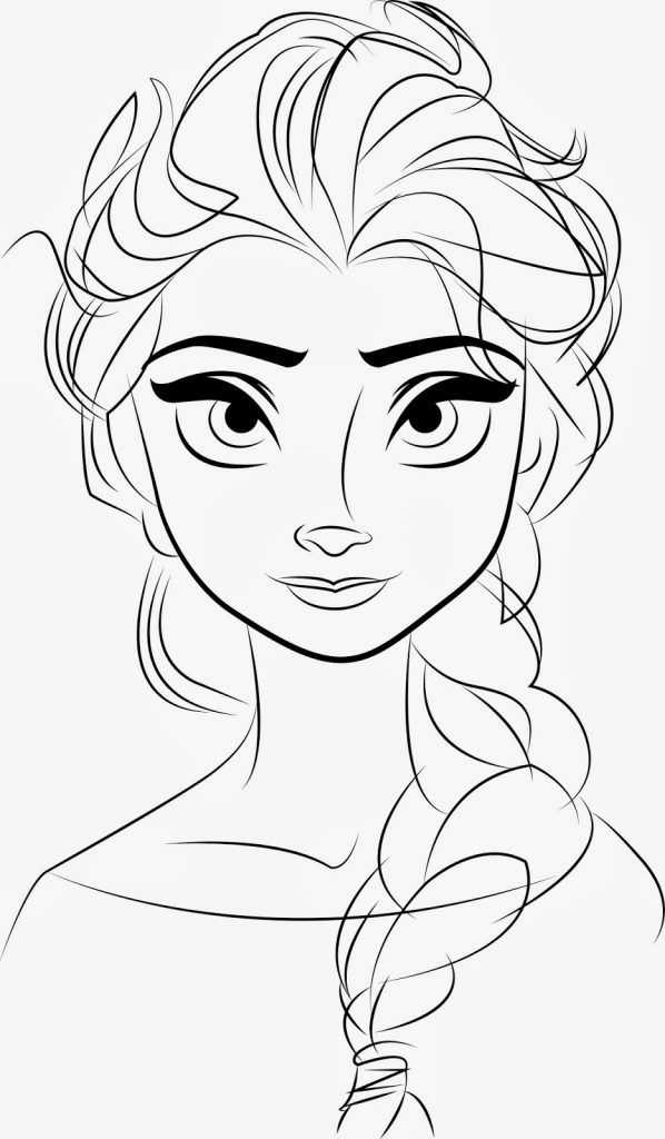 140+ Anna and Elsa Coloring Pages: Frozen Coloring Magic 93