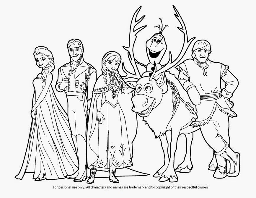 140+ Anna and Elsa Coloring Pages: Frozen Coloring Magic 95