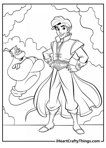 170+ Jasmine Coloring Pages 145