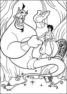 170+ Jasmine Coloring Pages 174