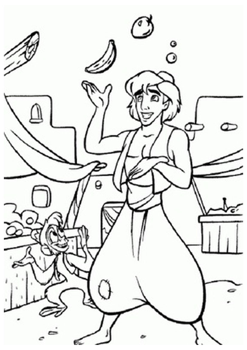 170+ Jasmine Coloring Pages 31