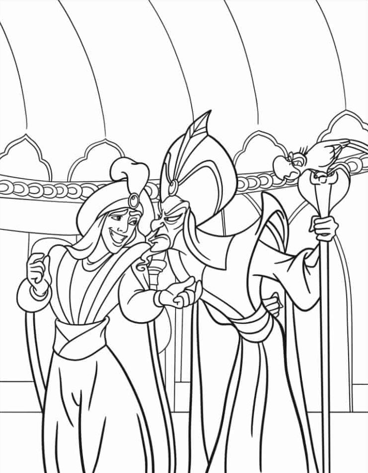 170+ Jasmine Coloring Pages 67