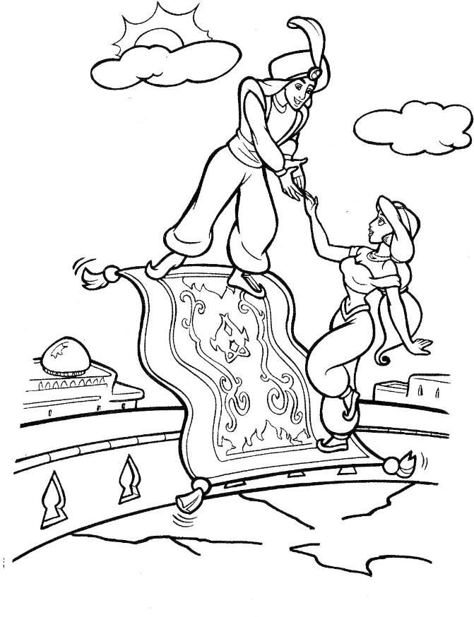 170+ Jasmine Coloring Pages 90