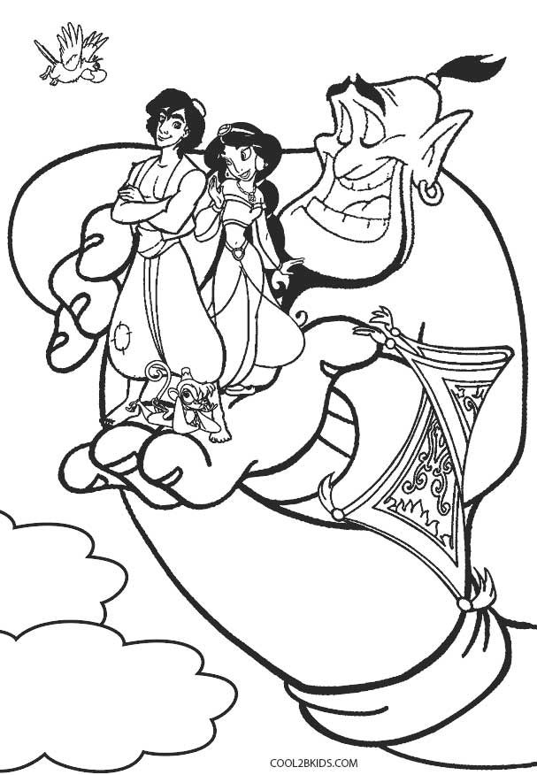 170+ Jasmine Coloring Pages 94