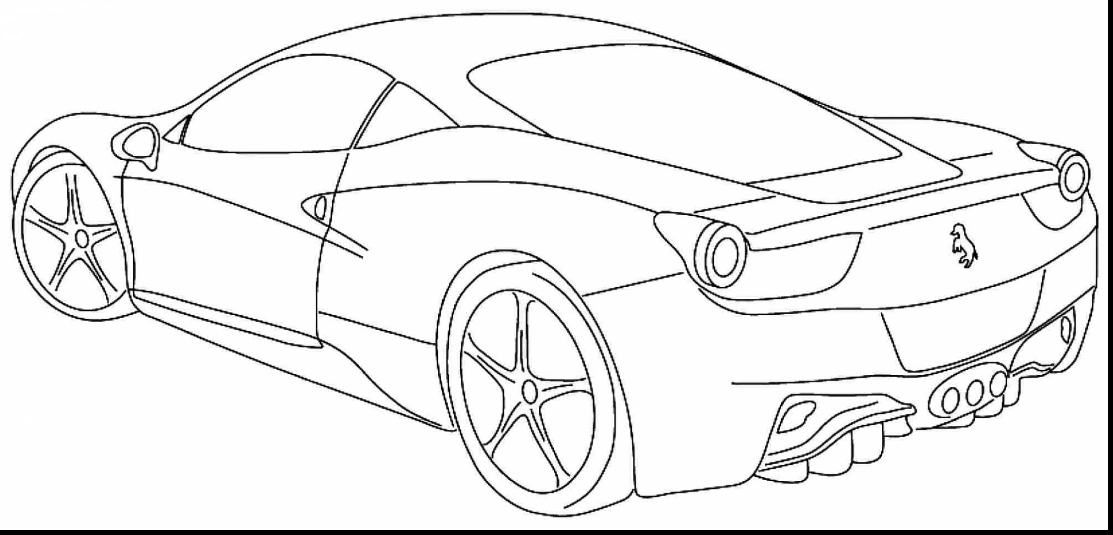 180+ Cars Coloring Pages 107