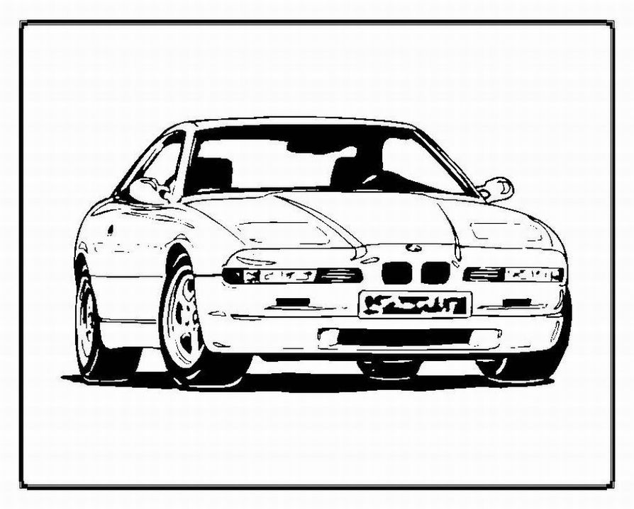 180+ Cars Coloring Pages 136