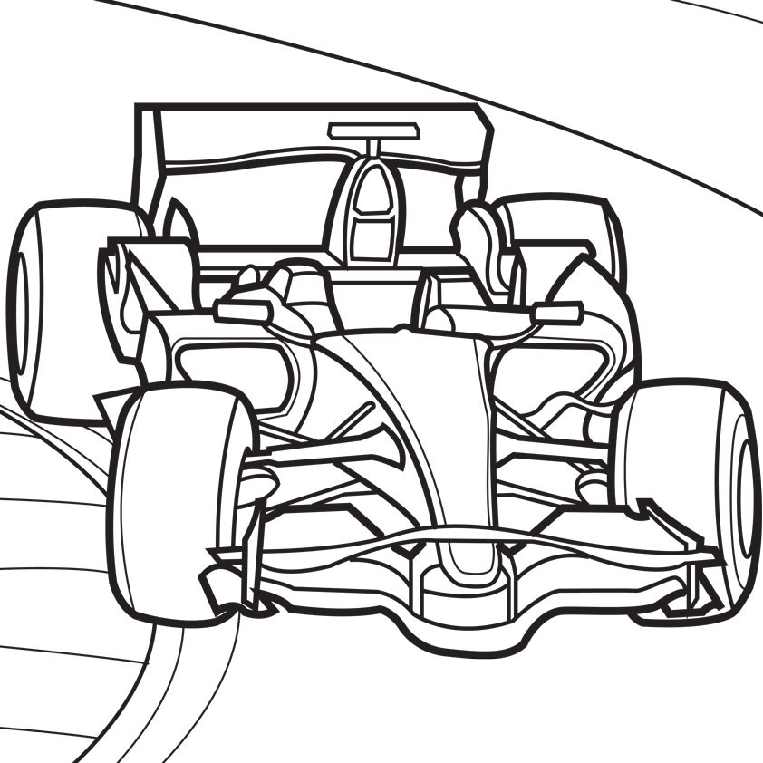 180+ Cars Coloring Pages 143