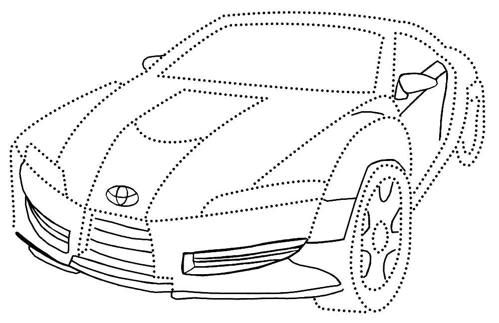 180+ Cars Coloring Pages 144