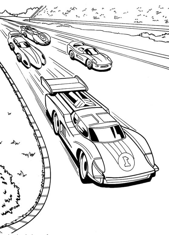 180+ Cars Coloring Pages 146