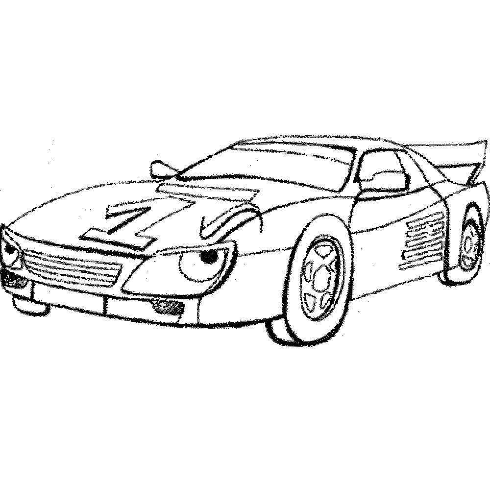 180+ Cars Coloring Pages 149