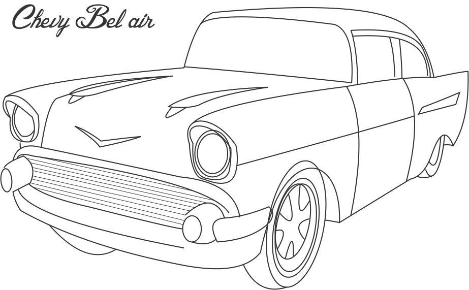 180+ Cars Coloring Pages 151