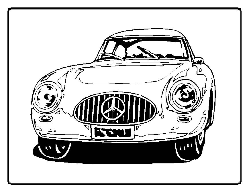 180+ Cars Coloring Pages 173