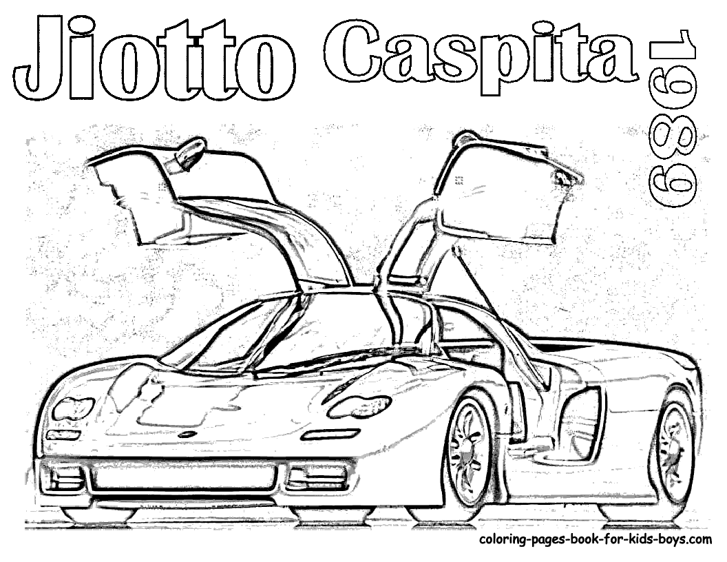 180+ Cars Coloring Pages 182