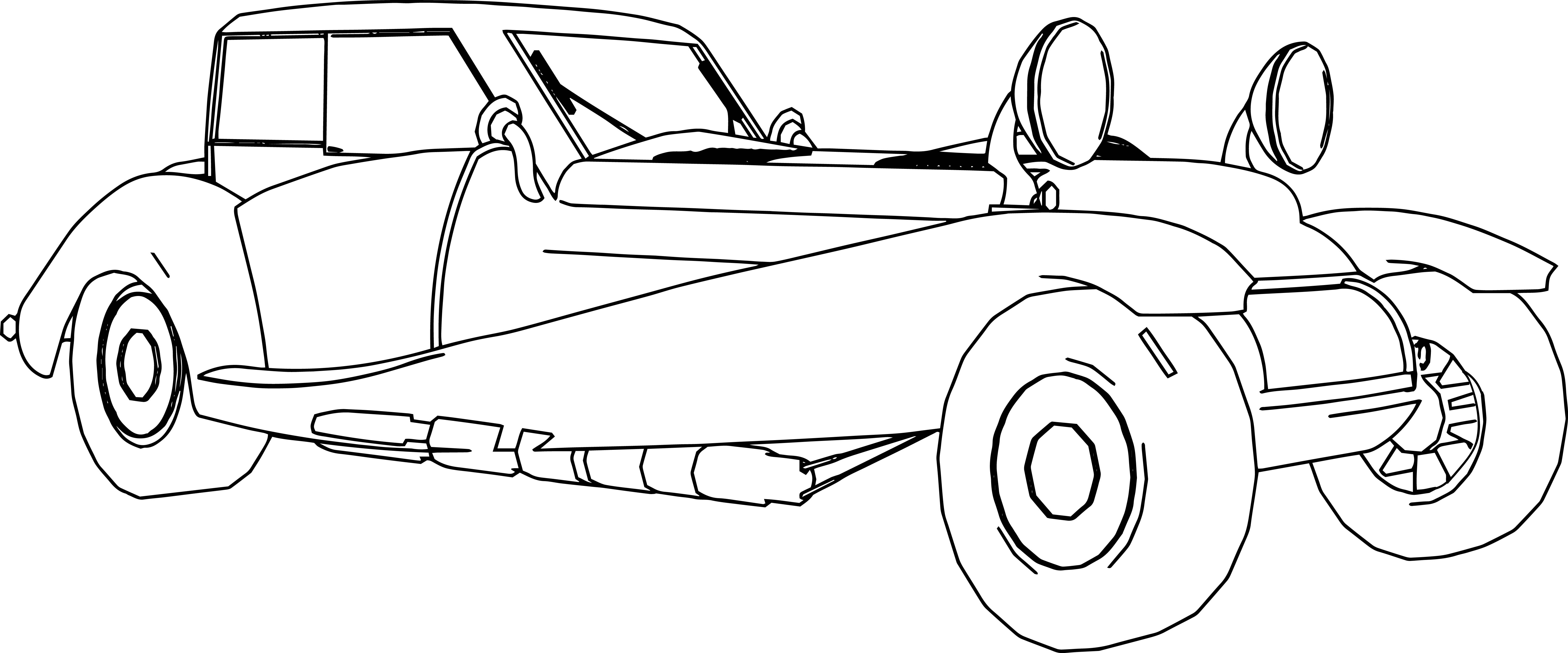 180+ Cars Coloring Pages 46