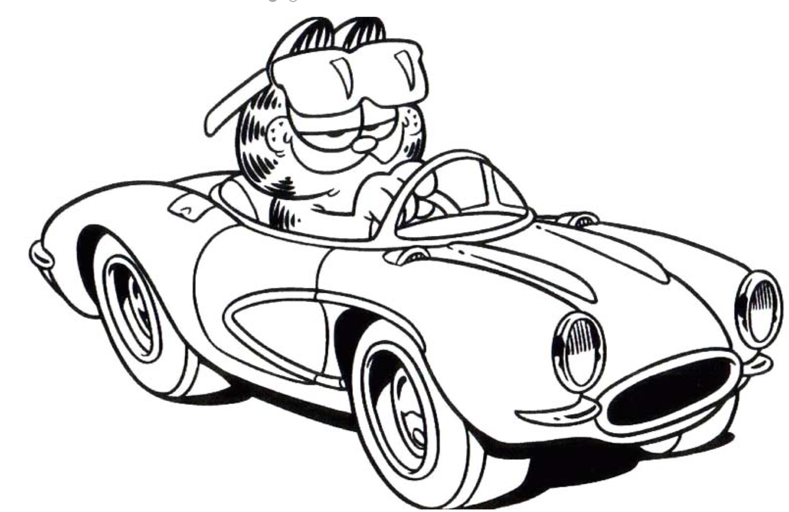 180+ Cars Coloring Pages 52