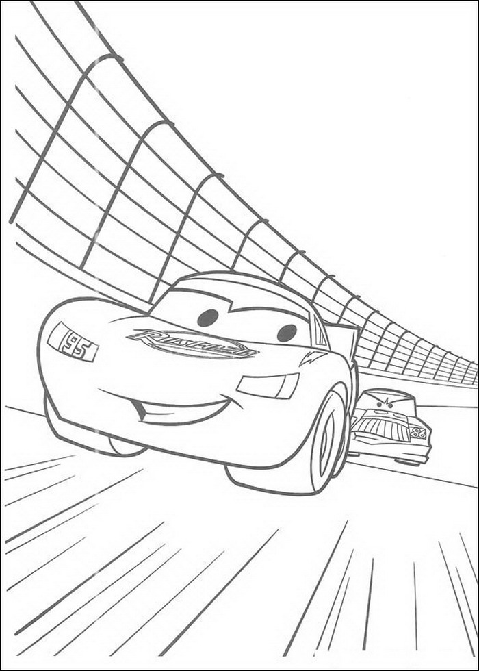 180+ Cars Coloring Pages 66