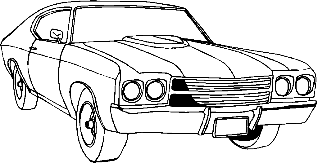 180+ Cars Coloring Pages 68