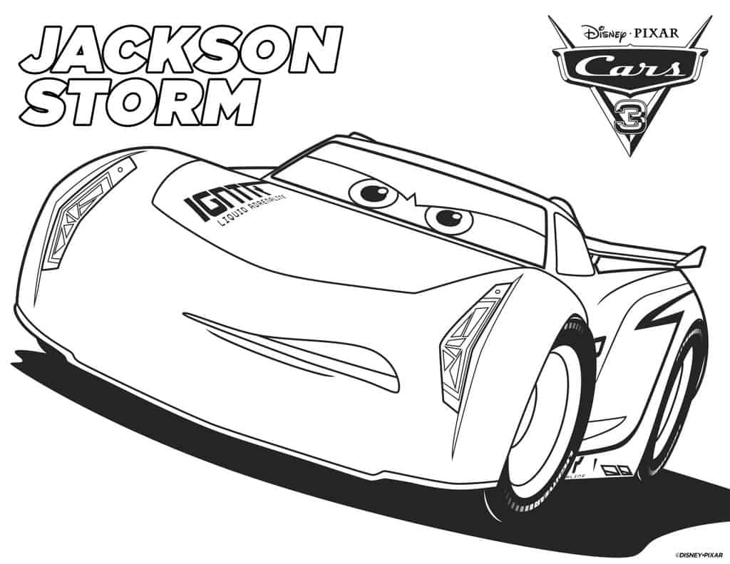 180+ Cars Coloring Pages 74