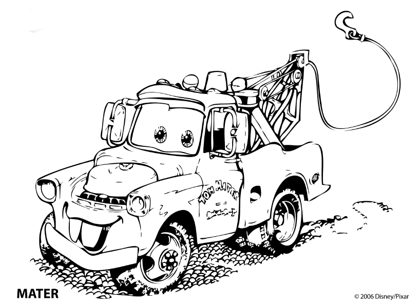 180+ Cars Coloring Pages 97