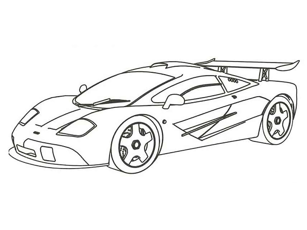 180+ Cars Coloring Pages 99