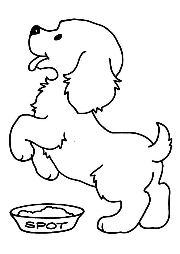 200+ Cute Dog Coloring Pages 107