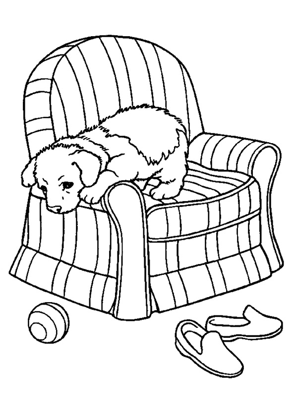 200+ Cute Dog Coloring Pages 113