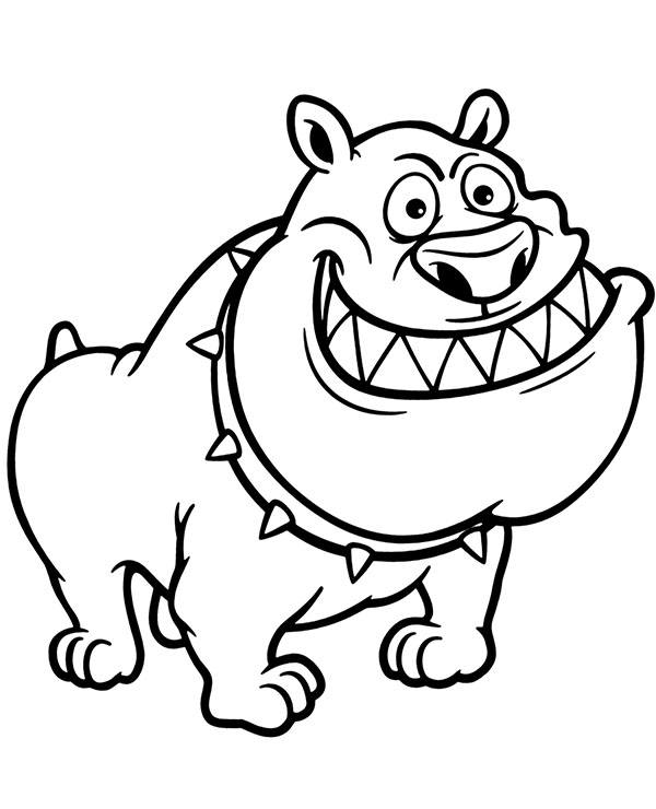 200+ Cute Dog Coloring Pages 128