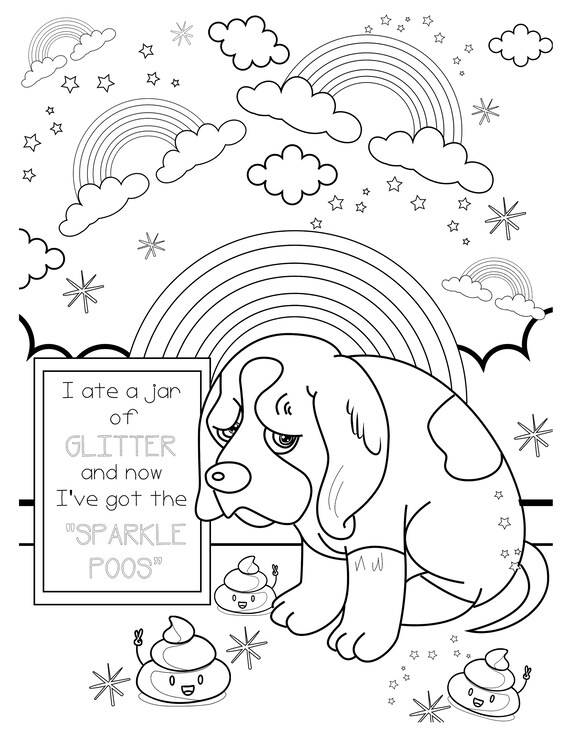 200+ Cute Dog Coloring Pages 136